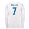 Real Madrid Principal 17/18 - Manga Comprida - Ronaldo 7