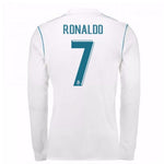Real Madrid Principal 17/18 - Manga Comprida - Ronaldo 7