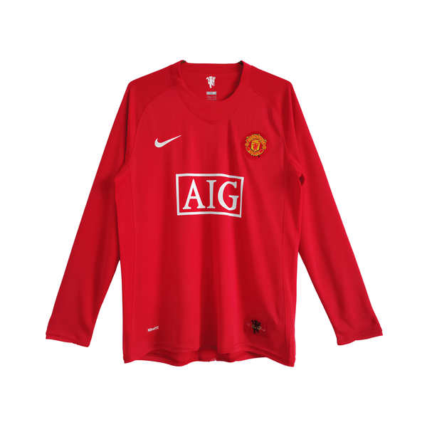 Manchester United Principal 07/08 - Manga Comprida - Ronaldo 7