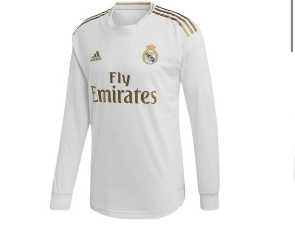 Real Madrid Principal 19/20 - Manga Comprida Kit Criança